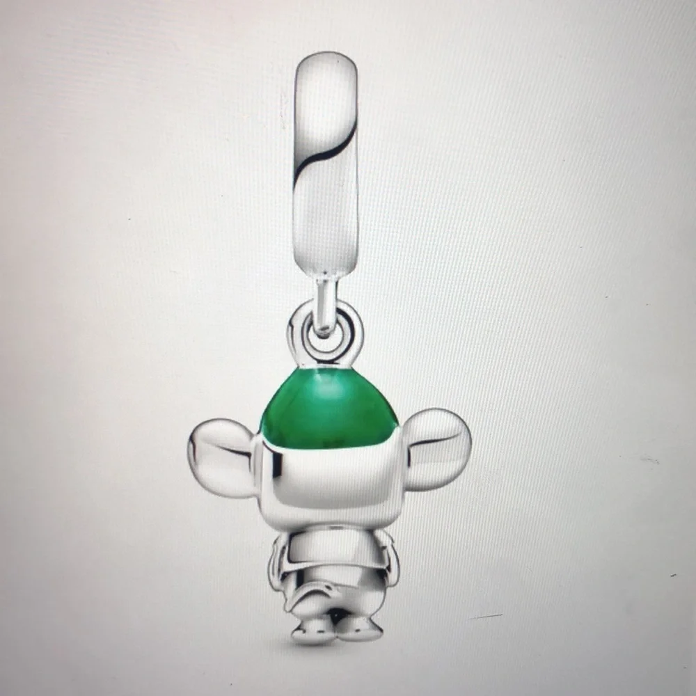 🐭 PANDORA DISNEY CINDERELLA GUS MOUSE  CHARM NECKLACE🐭 - Picture 9 of 15